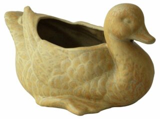 Pflanzente, 29 x 18,5 cm, antik