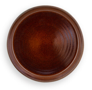 Unterschale Ø 16 cm, braun-glänzend