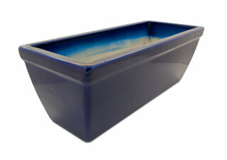 Balkonkasten, 38x20x18cm, blau