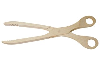 Gurkenzange Typ Schere, Buche, 27,5 x 7,0 cm