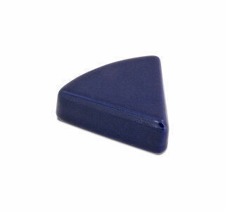 Unterlegfuß dreieckig 7x7x2 cm, blau